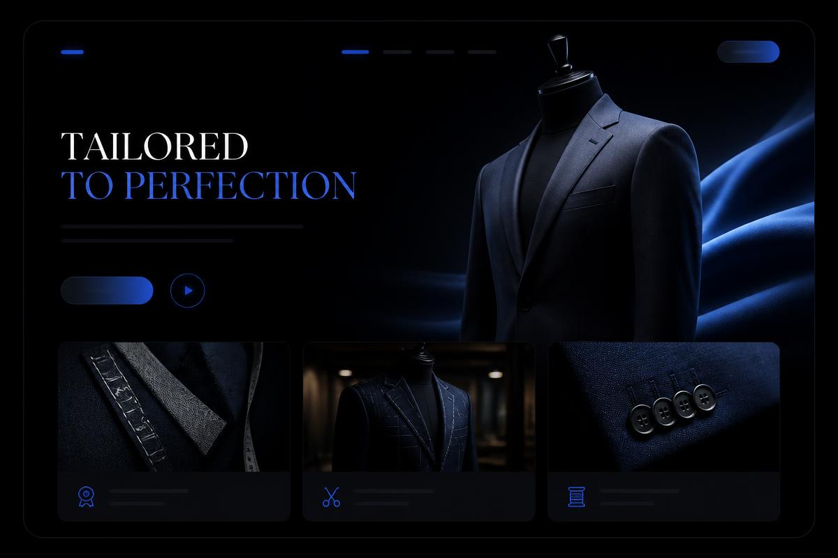 Suits by Kitha website preview